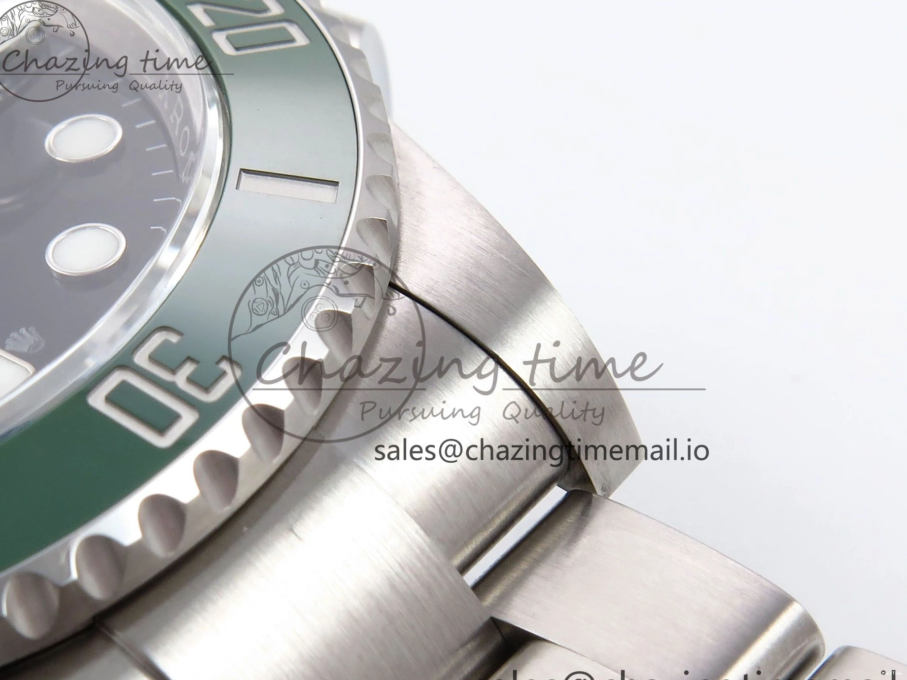 MiroTime 0113 Submariner 41mm 126610 LV Green Ceramic EWEF Best Edition on Bracelet SH Durable 1035